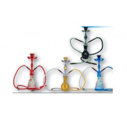 Chicha Décorée Bleu 45 cm