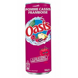 Oasis Framboise 33 cl x 24