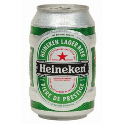 Bière Heineken boîte 33 cl x24