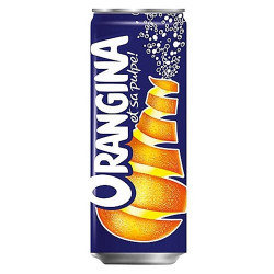 Orangina boîtes 33 cl x24