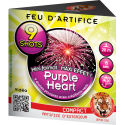 Purple Heart compact 9 coups