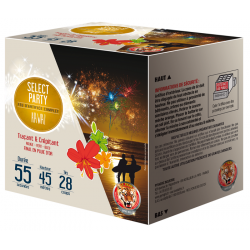 Feu d'artifice Hawaï 28 coups