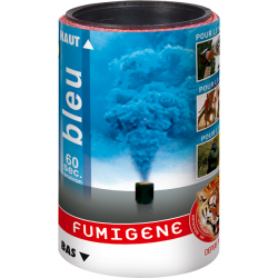 Pot Fumigène Bleu 1 mn