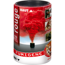 Pot Fumigène Rouge 1 mn