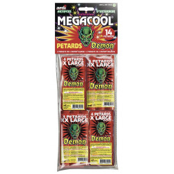 Sachet Mega Cool 14 Pétards F2