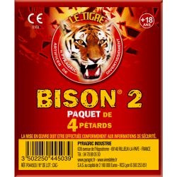 Pétard Bison 2 Pqt 20