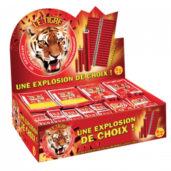 Présentoir pétards Le Tigre...