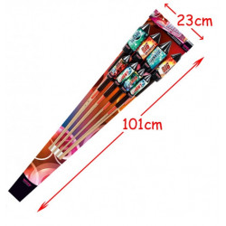 8 Fusées Rocket Mix F2