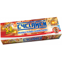 Fusées 1 coup Cyclamen Bte 12