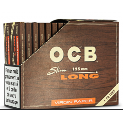 Papier OCB Slim LONG Virgin...