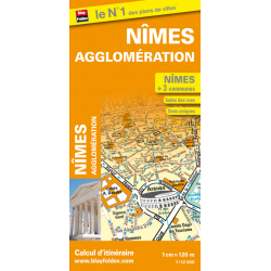 Plan de ville NIMES