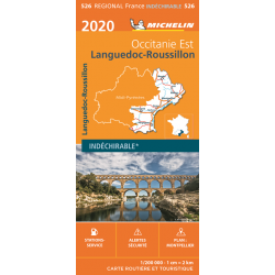 Carte Michelin Languedoc...