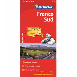 Carte Michelin France Sud