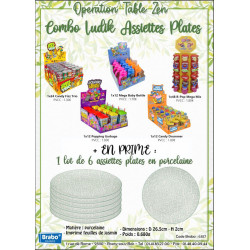 Combo Ludik assiettes...