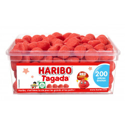 Tubo Haribo Tagada Fraise x210
