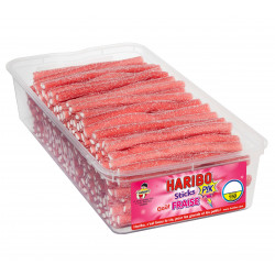 Tubo Haribo Stick Fraise...
