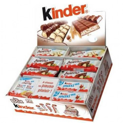 Box Kinder x48 barres  24...