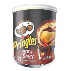 Pringles 40 gr HOT & SPICY...