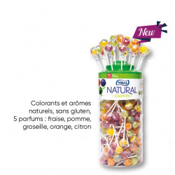 Sucettes Natural Lolipops...