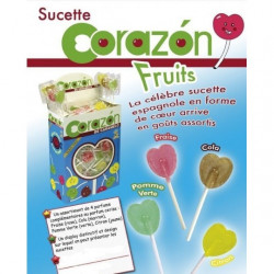 Sucettes Corazon Fruit x200...
