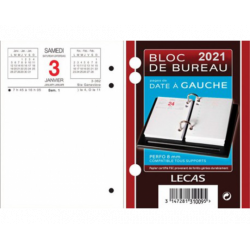 Agenda bloc data à gauche