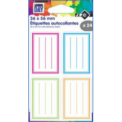 Etiquette écolier x24