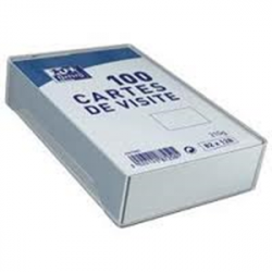 Carte de visite 82x128 Par 100