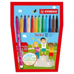 Pochette 12 feutres Stabilo