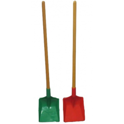 Pelle coudée manche bois 62 cm