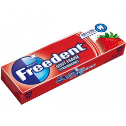 Freedent dragée Fraise Bte 30
