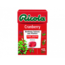 Ricola Cranberry Bte 20