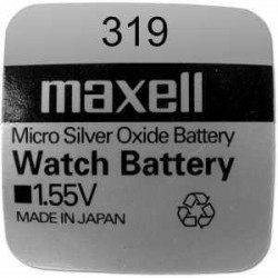 Pile montre bouton 319