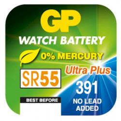 Pile montre bouton 381/391