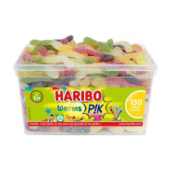 Tubo Haribo Worms Pik x150...