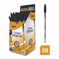 Stylo BIC Cristal noir x50