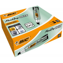 Marqueur Onyx noir Bte 12