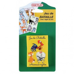 Jeu de carte BATAILLE blister