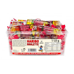 Tubo Haribo Roulettes Fruit...