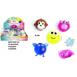 Balle splatch animal 60 mm x12