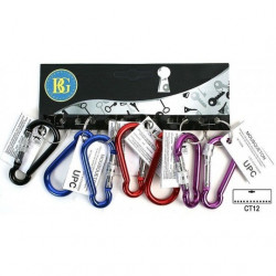 Mousqueton fermoir 6,5 cm x12