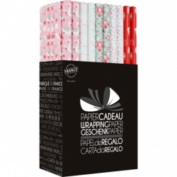 Rouleau papier cadeau Léa