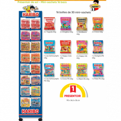 Pst Haribo 16 btes Mini...