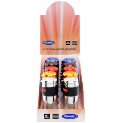 Briquet Jet flamme métal x10
