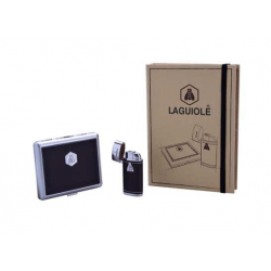 Coffret étui cig + briquet...