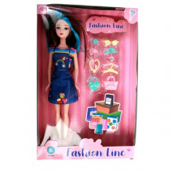 Poupée Fashion 29 cm + 12 acc
