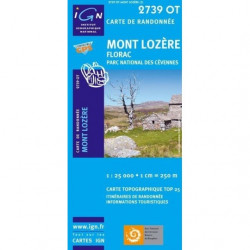 Carte IGN TOP 25 MONT...