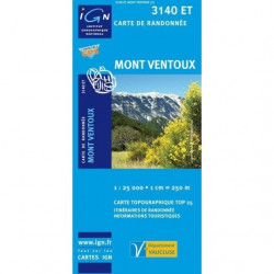 Carte IGN TOP 25 Mont...