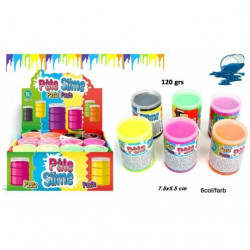 Pâte slime baril fluo 80 gr...