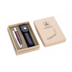 Couteau pliant bois rose +...