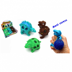 Dino Antistress Glitter x 12